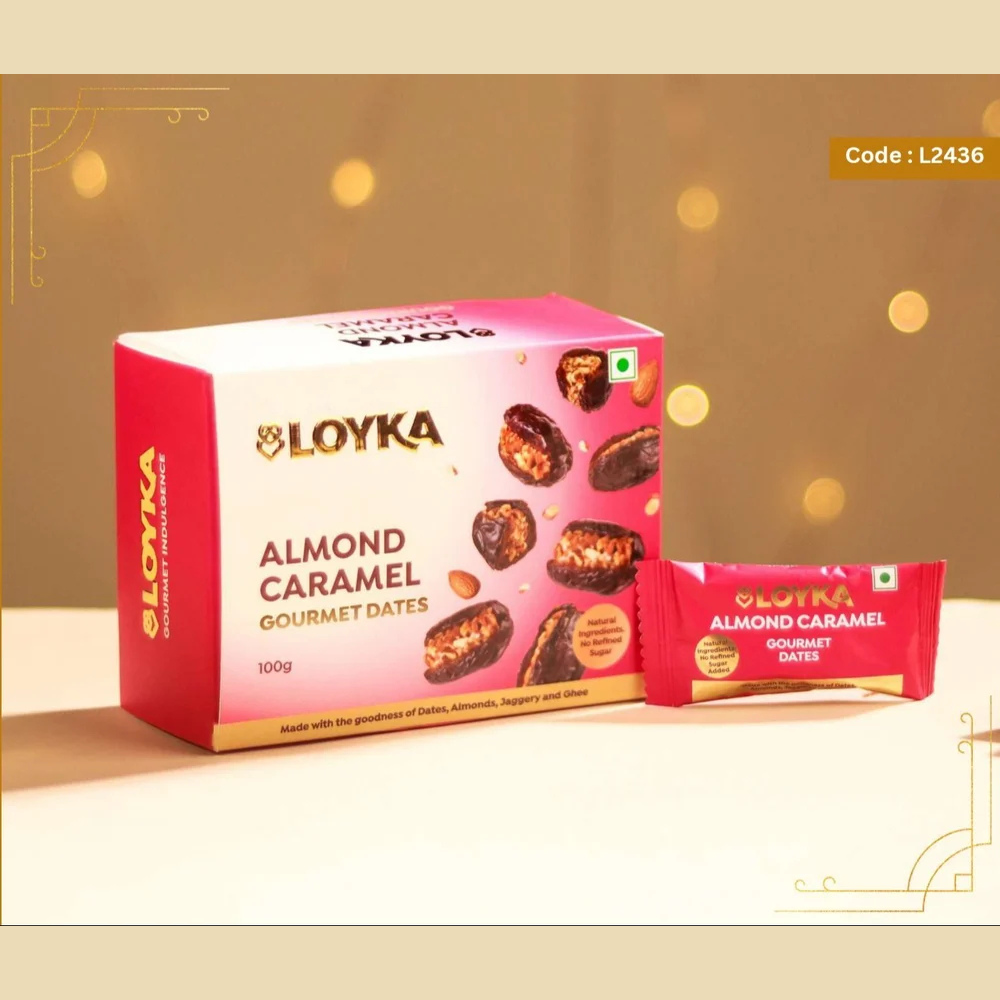 Loyka Almond Caramel Gourmet Dates Box