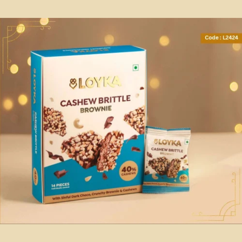 Loyka Cashew Brittle Brownie Box