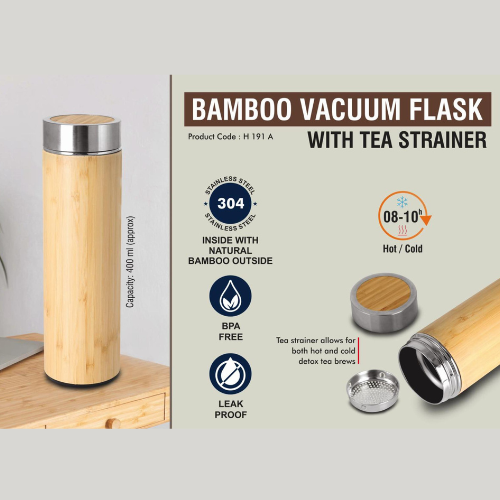 Bamboo Vacuum flask