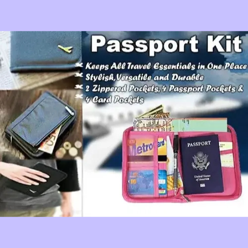 Travel Passport Kit Bag